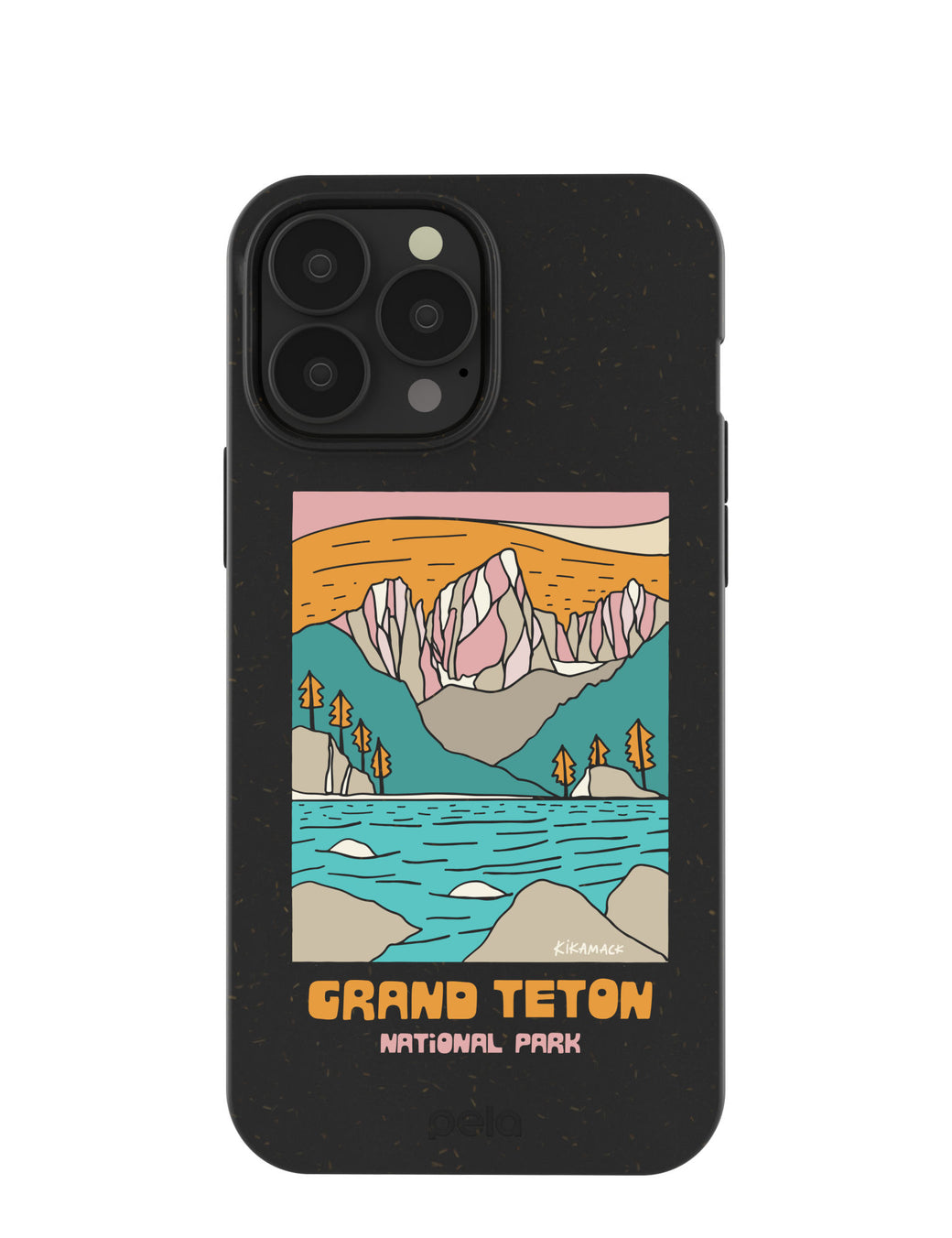Black Grand Teton iPhone 13 Pro Max Case