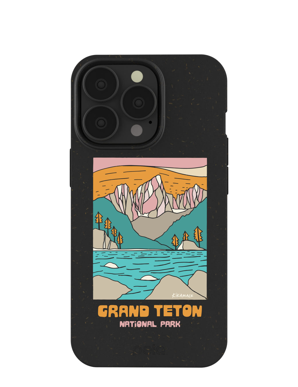 Black Grand Teton iPhone 13 Pro Case