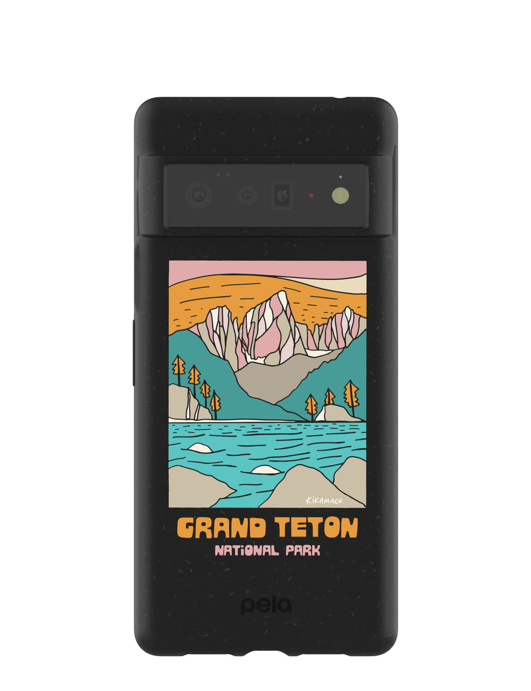Black Grand Teton Google Pixel 6 Pro Case