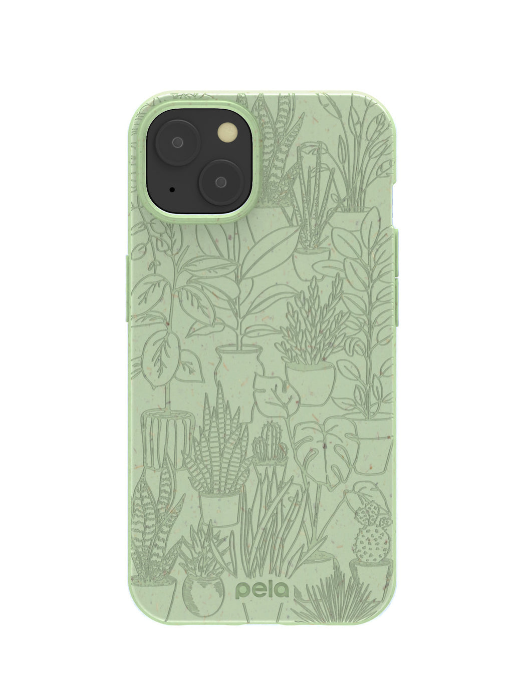 Sage Green Green Oasis iPhone 13 Case