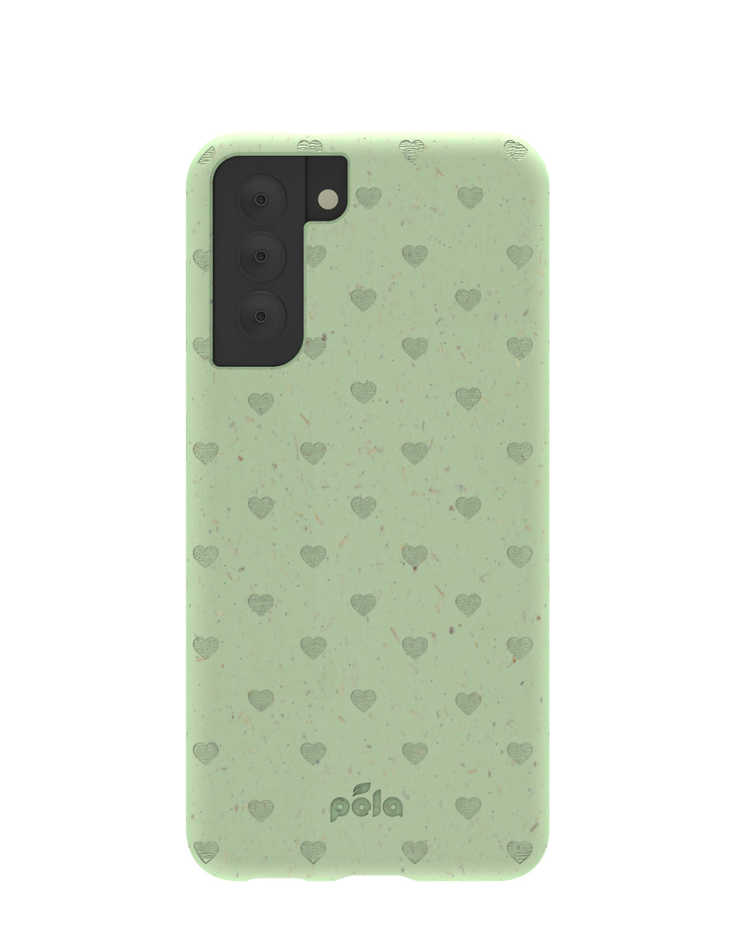 Sage Green Hearts Samsung Galaxy S21 Case