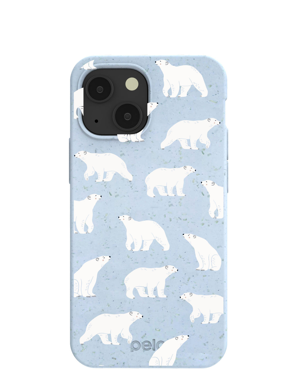 Powder Blue Ice Bears iPhone 13 Mini Case