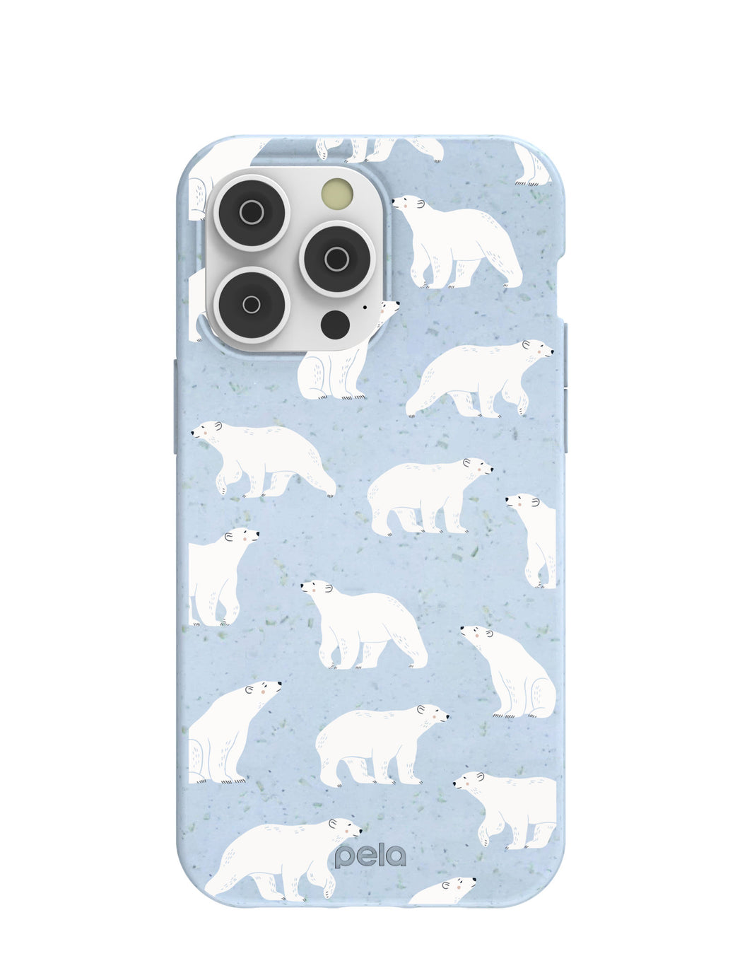 Powder Blue Ice Bears iPhone 14 Pro Max Case with MagSafe Module