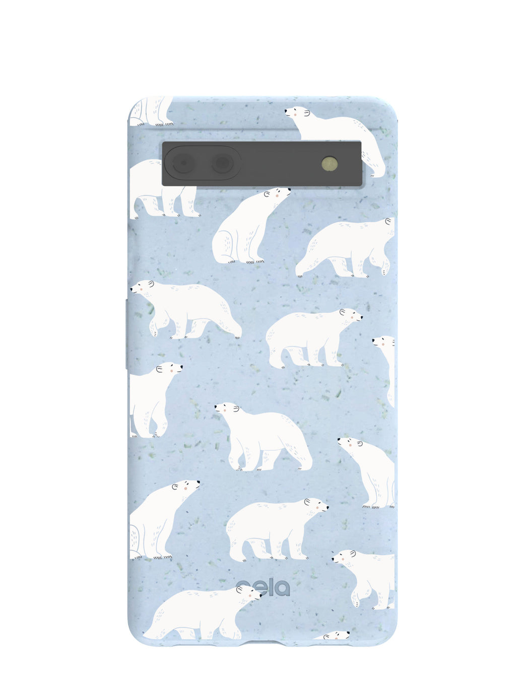 Powder Blue Ice Bears Google Pixel 6a Case