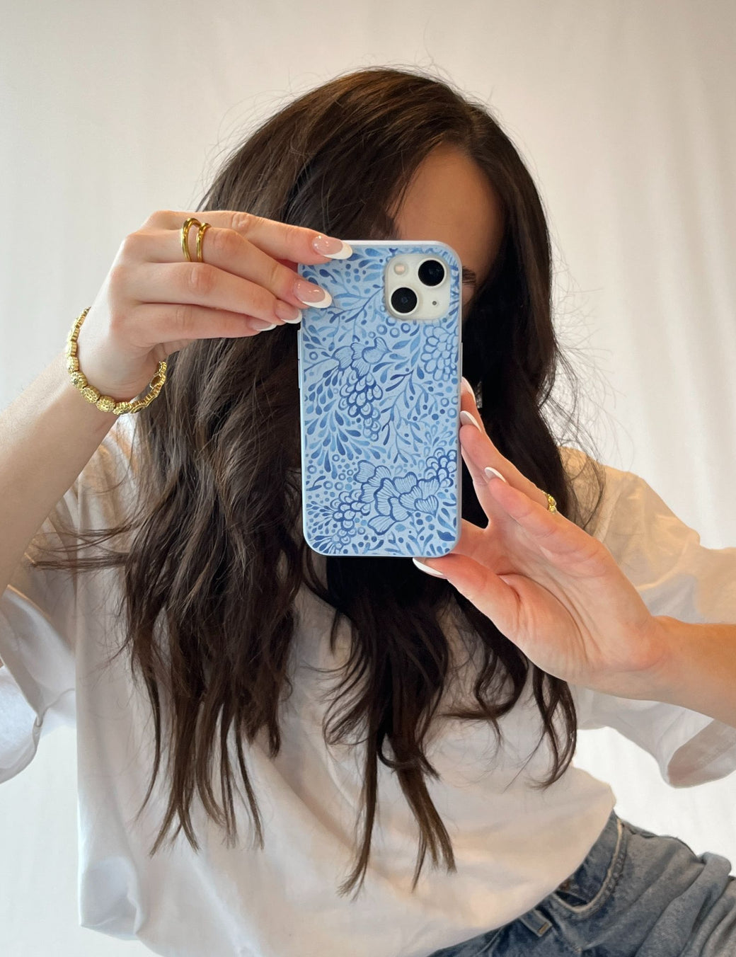 Powder Blue Reef iPhone 11 Case