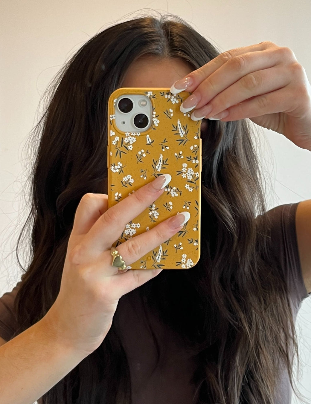 Honey White Posies iPhone 11 Case