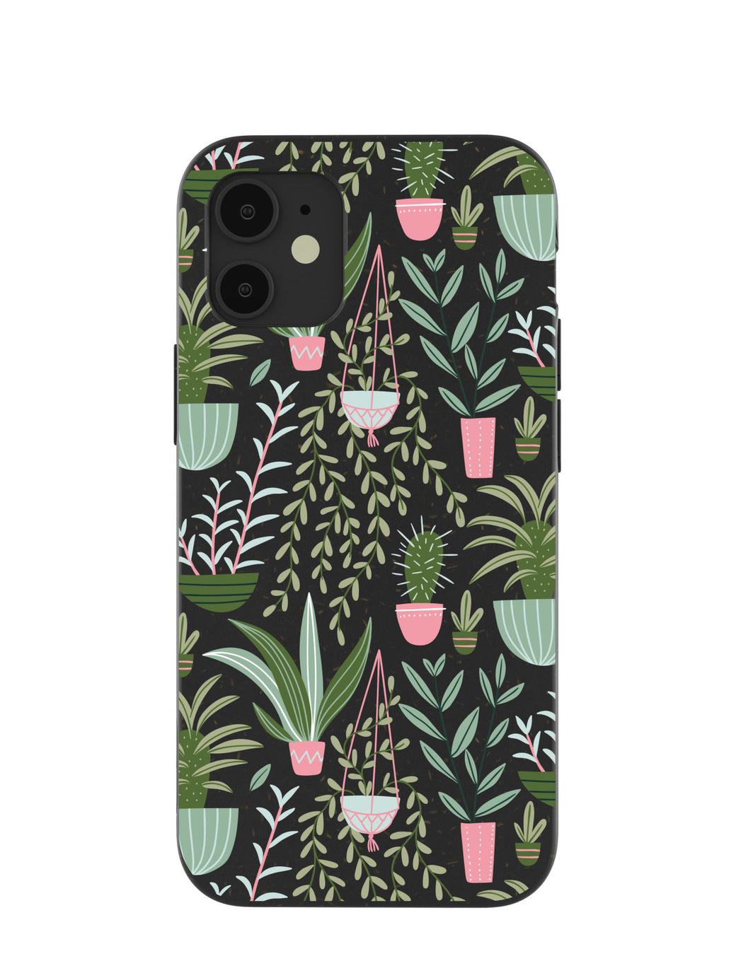 Black Indoor Garden iPhone 12 Mini Case