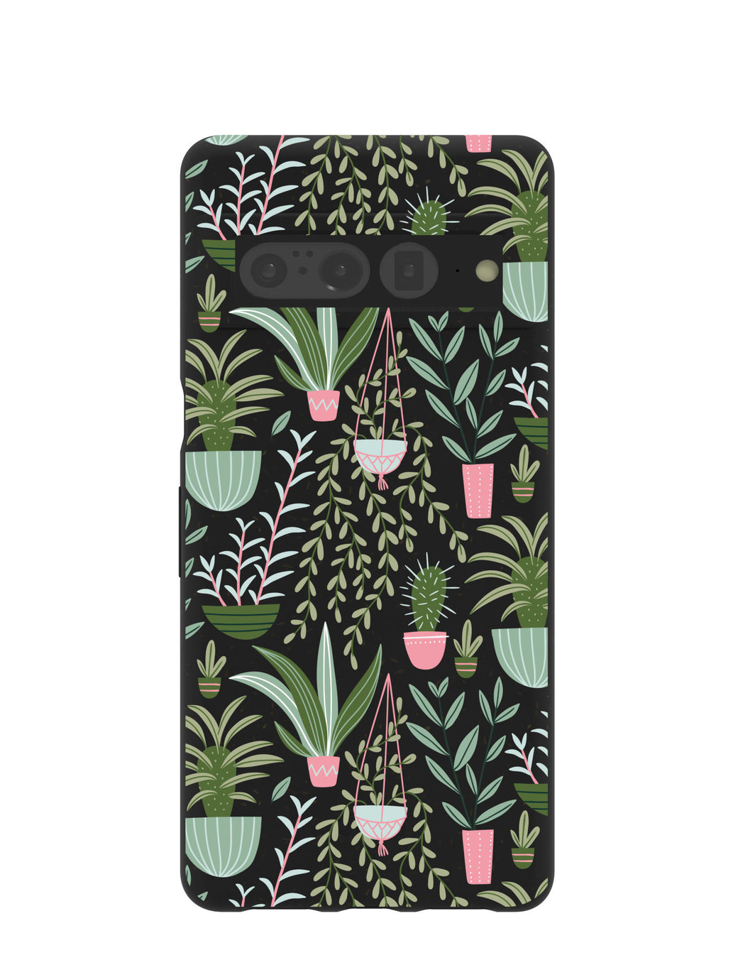 Black Indoor Garden Google Pixel 7 Pro Case