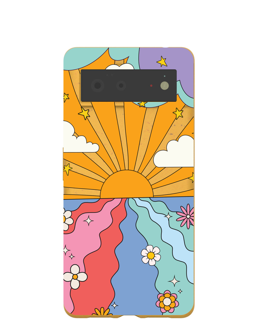 Honey Into the Sunset Google Pixel 6 Case
