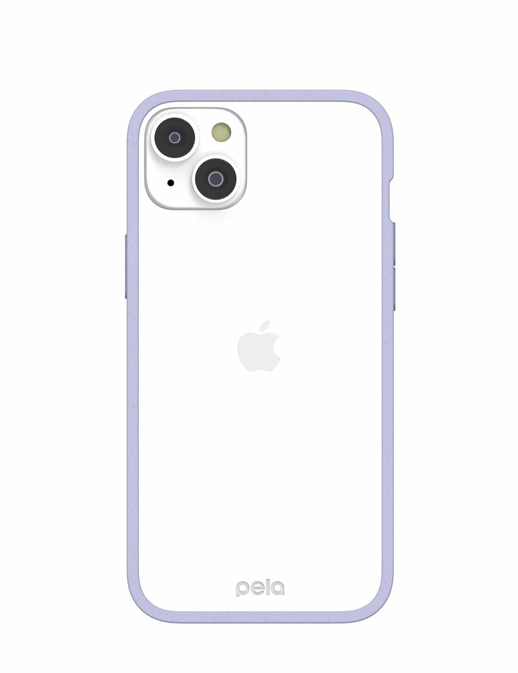 Clear iPhone 14 Plus Case with Lavender Ridge