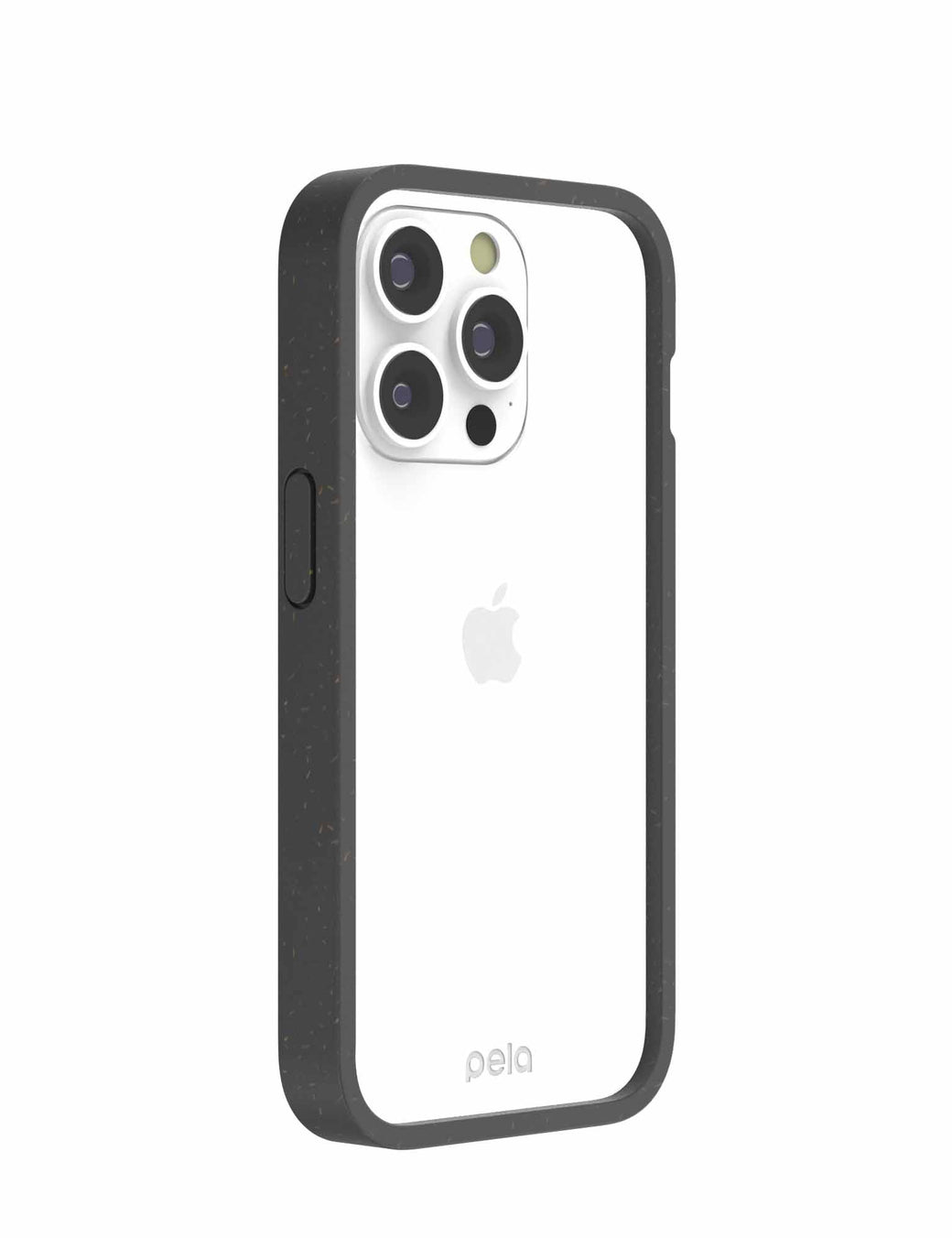 Clear iPhone 14 Pro Case with Black Ridge