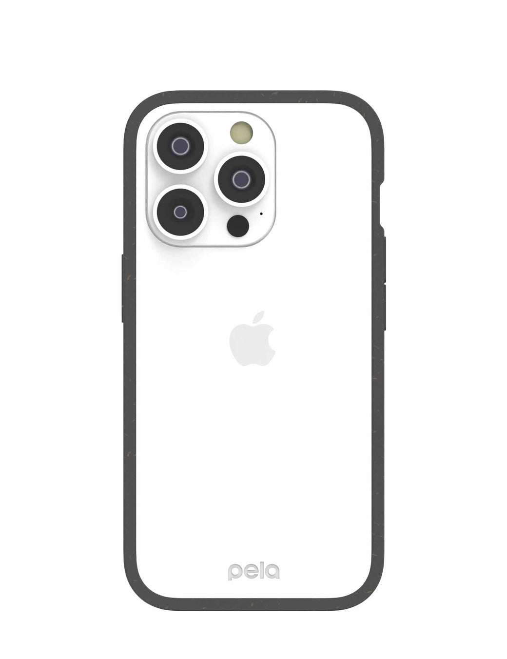 Clear iPhone 14 Pro Case with Black Ridge
