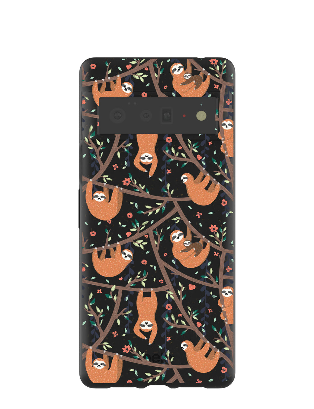 Black Jungle Sloths Google Pixel 6 Pro Case