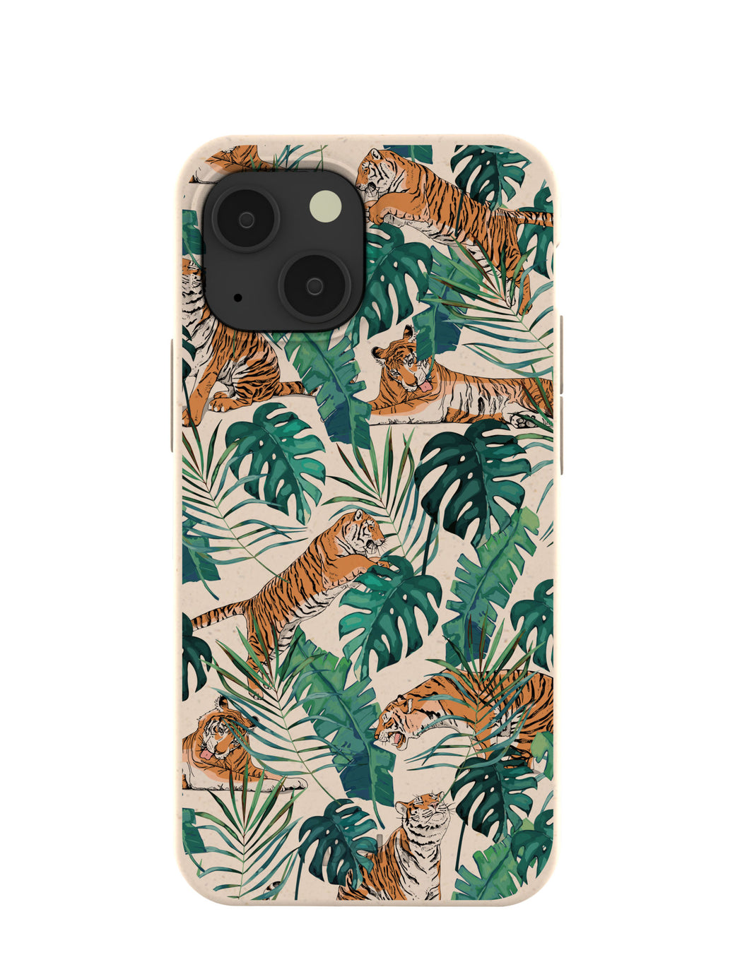 Seashell Jungle Tigers iPhone 13 Mini Case