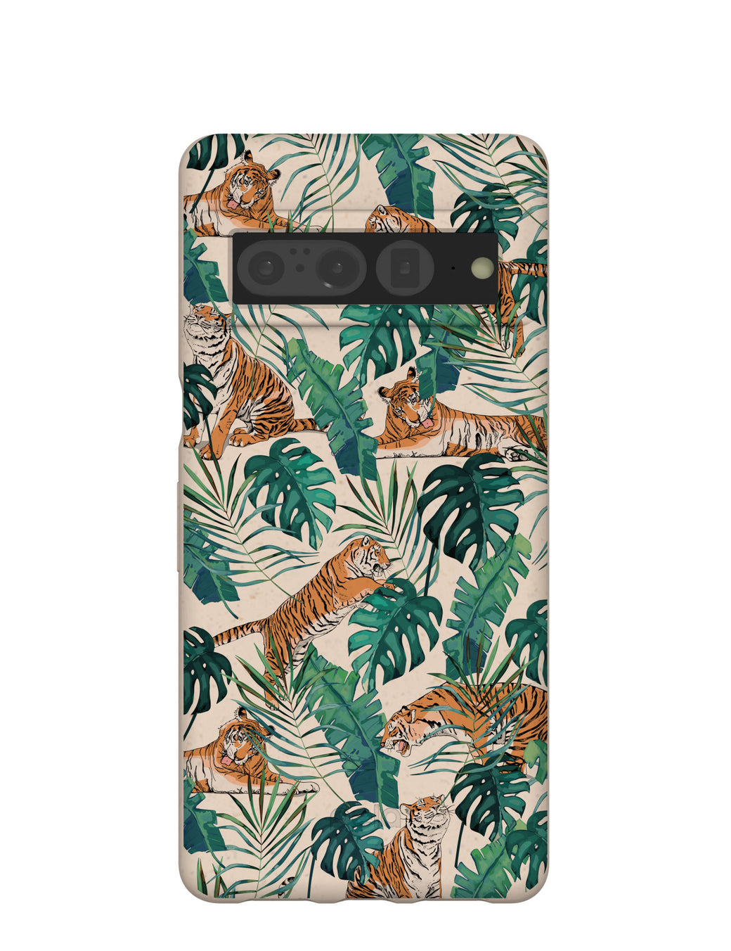 Seashell Jungle Tigers Google Pixel 7 Pro Case