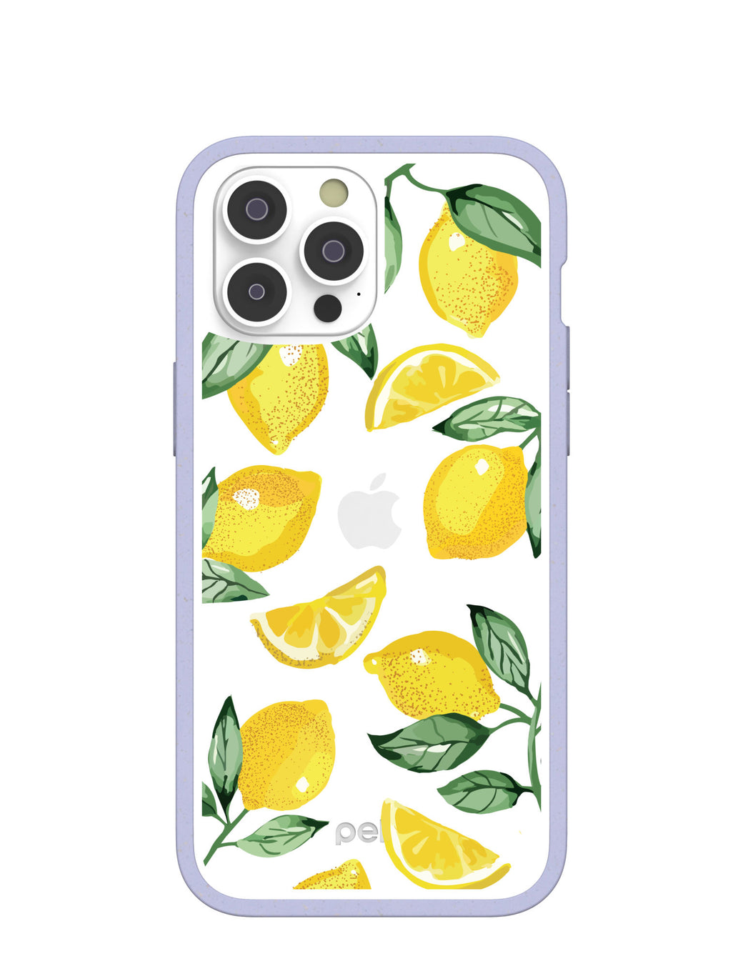 Clear Lemon Fizz iPhone 14 Pro Max Case With Lavender Ridge