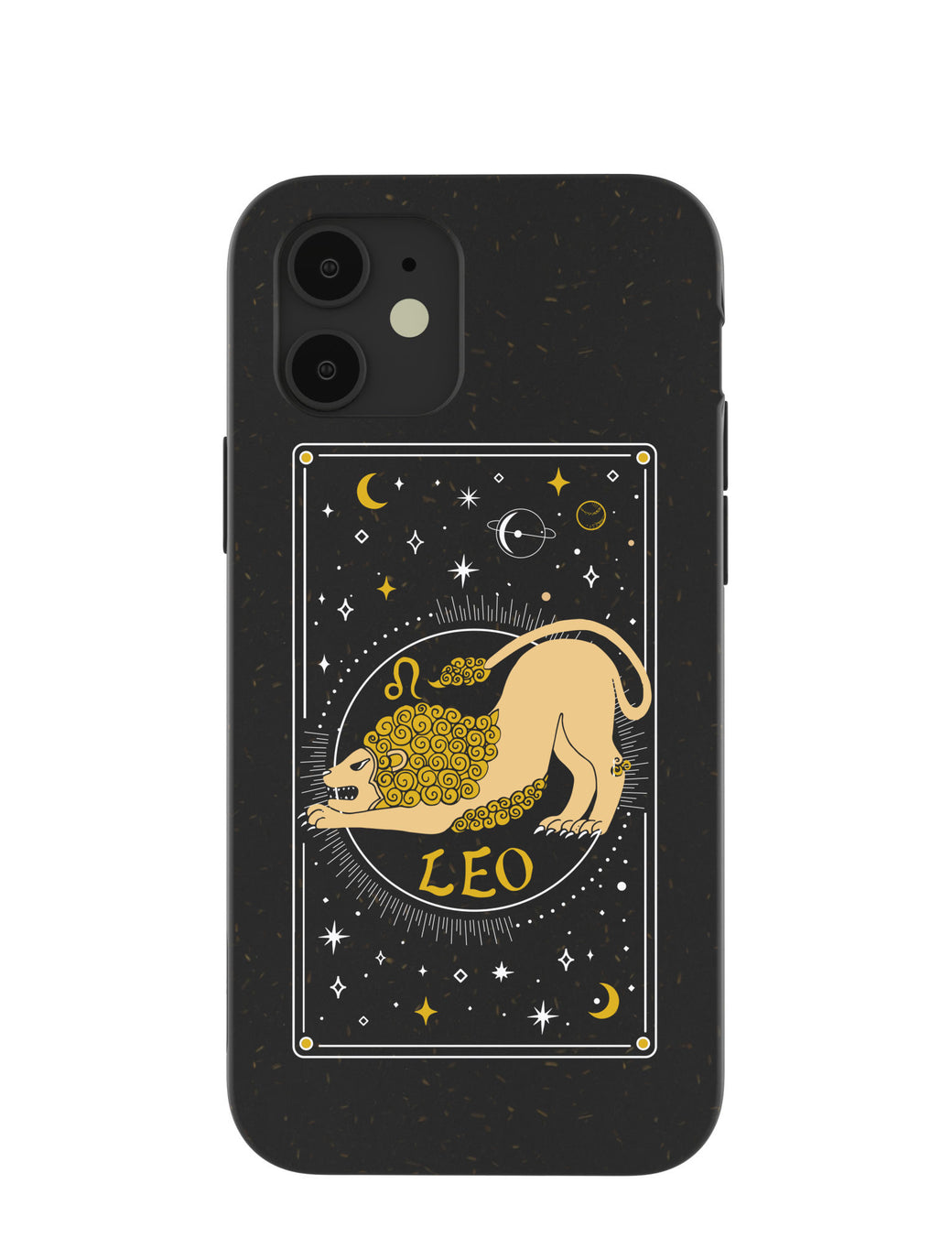Black Leo iPhone 12/ iPhone 12 Pro Case