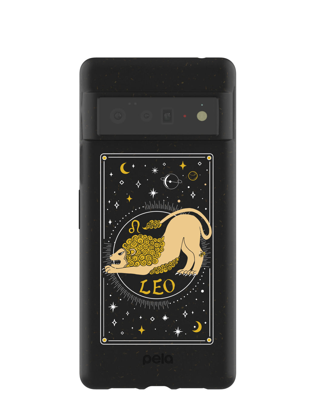 Black Leo Google Pixel 6 Pro Case