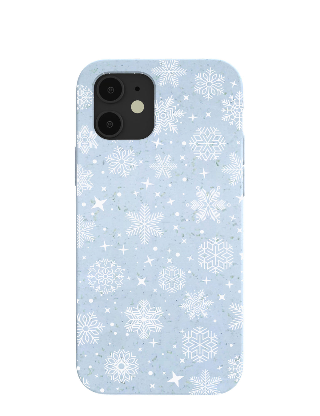Powder Blue Let it Snow iPhone 12/ iPhone 12 Pro Case