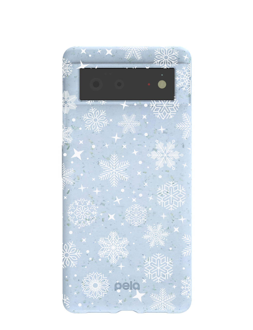 Powder Blue Let it Snow Google Pixel 6 Case
