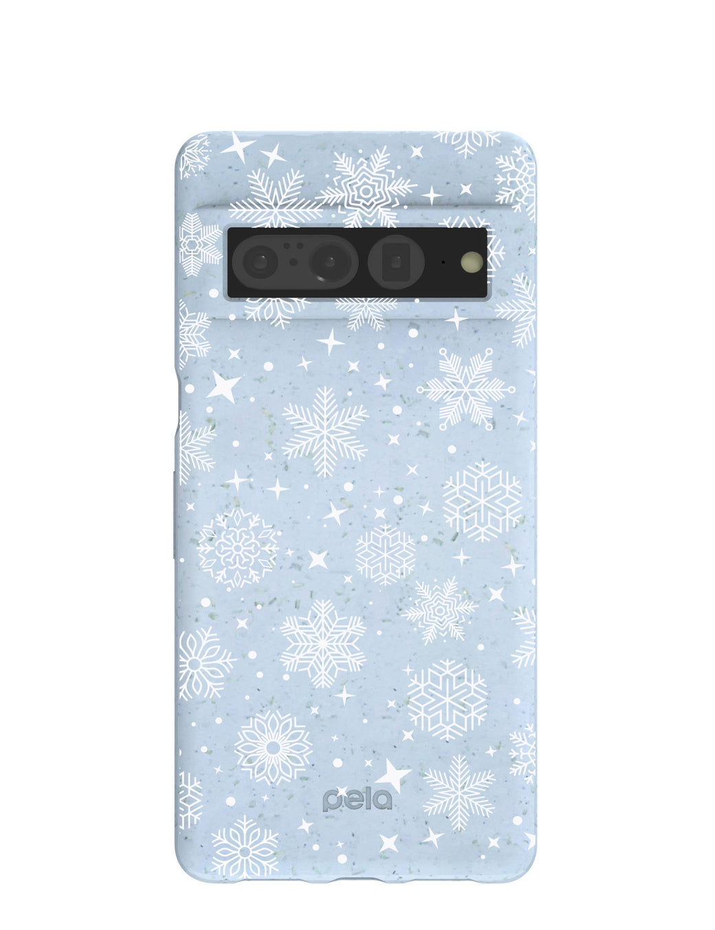 Powder Blue Let it Snow Google Pixel 7 Pro Case