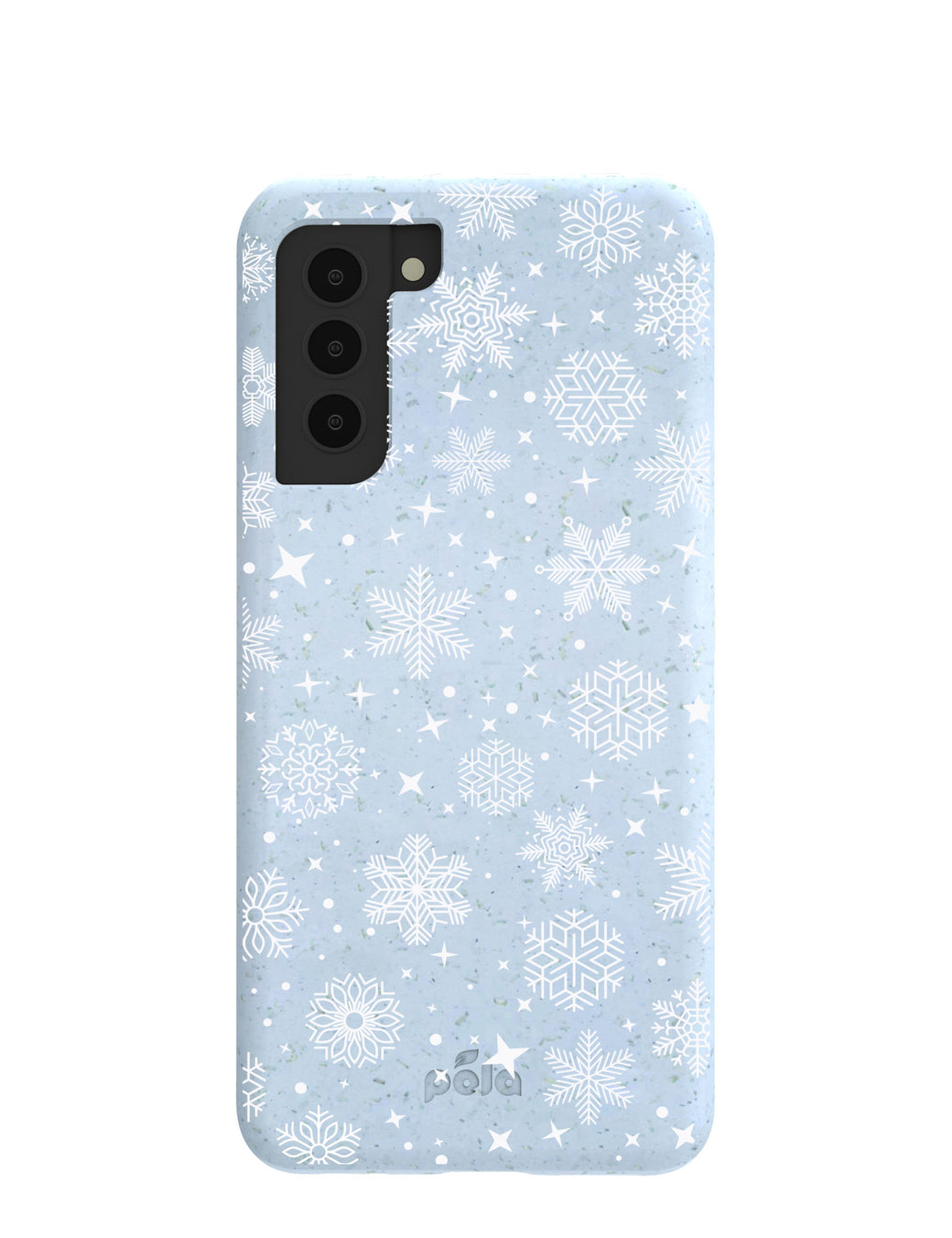 Powder Blue Let it Snow Samsung Galaxy S21 Case