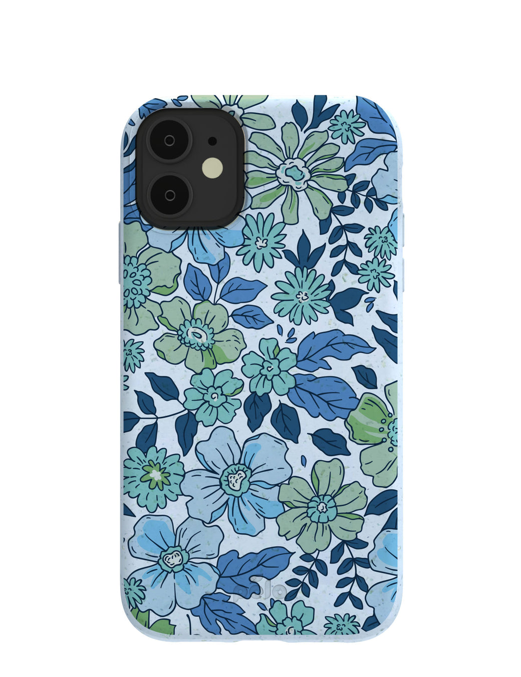 Powder Blue Liberty Florals iPhone 11 Case