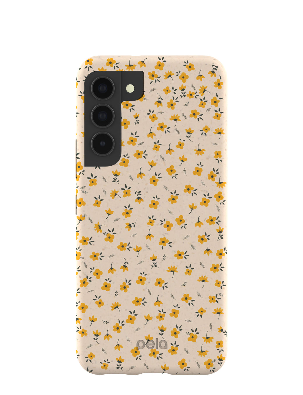 Seashell Little Yellow Flowers Samsung Galaxy S22 Case