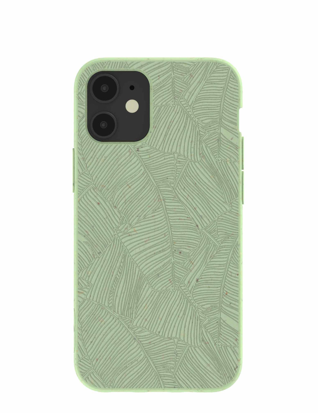 Sage Green Lushy Leaves iPhone 12 Mini Case