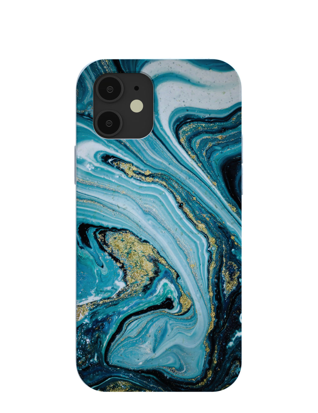 Powder Blue Marble iPhone 12/ iPhone 12 Pro Case