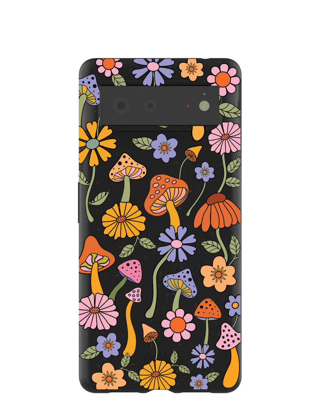 Black Midnight Shrooms Google Pixel 6 Case