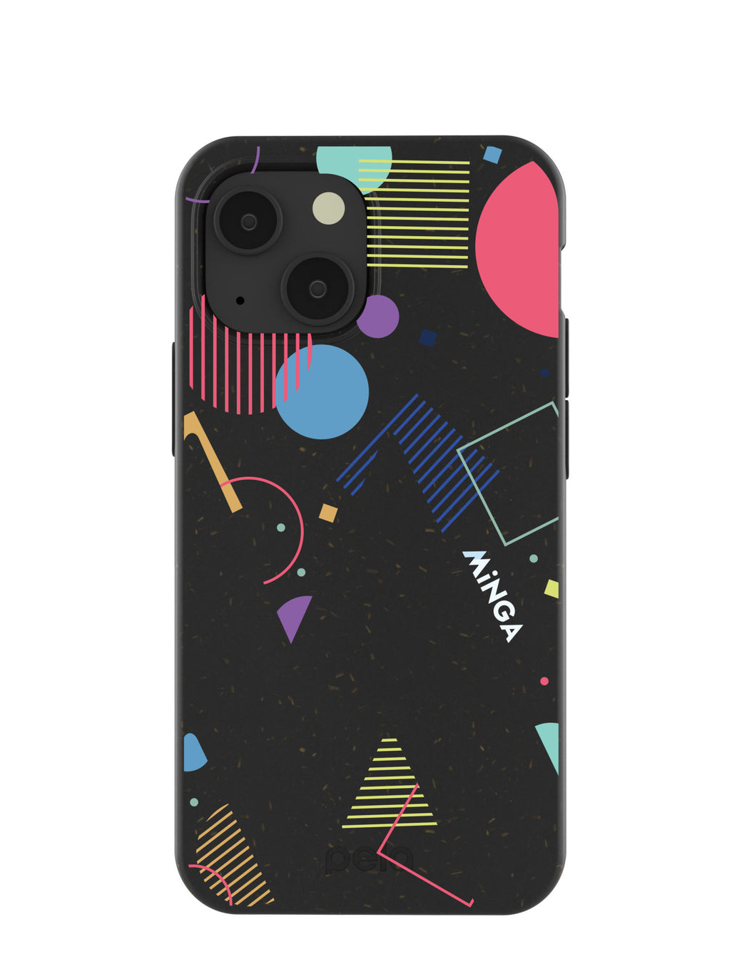 Black Minga Party iPhone 13 Mini Case