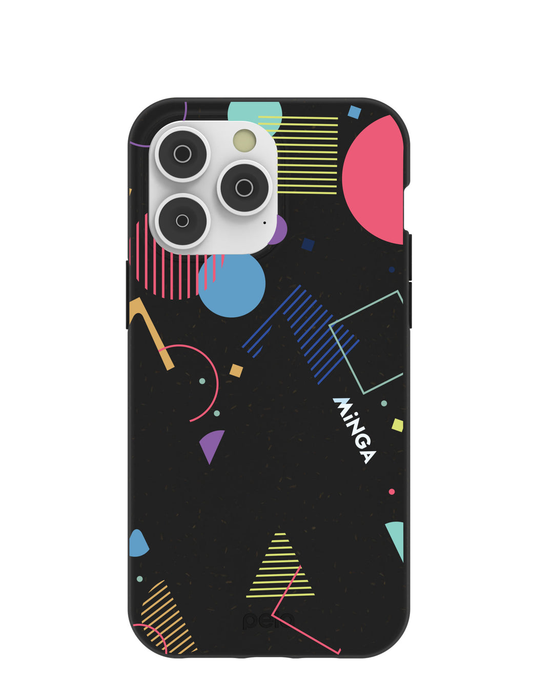 Black Minga Party iPhone 14 Pro Max Case with MagSafe Module