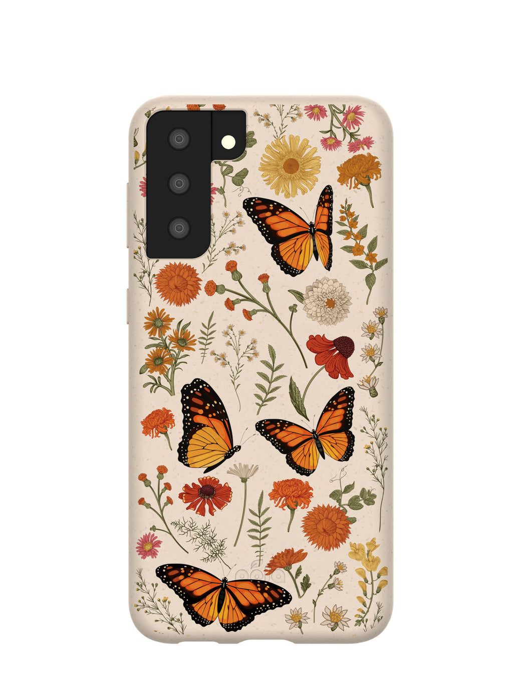 Seashell Monarch Butterfly Samsung Galaxy S21+(Plus) Case
