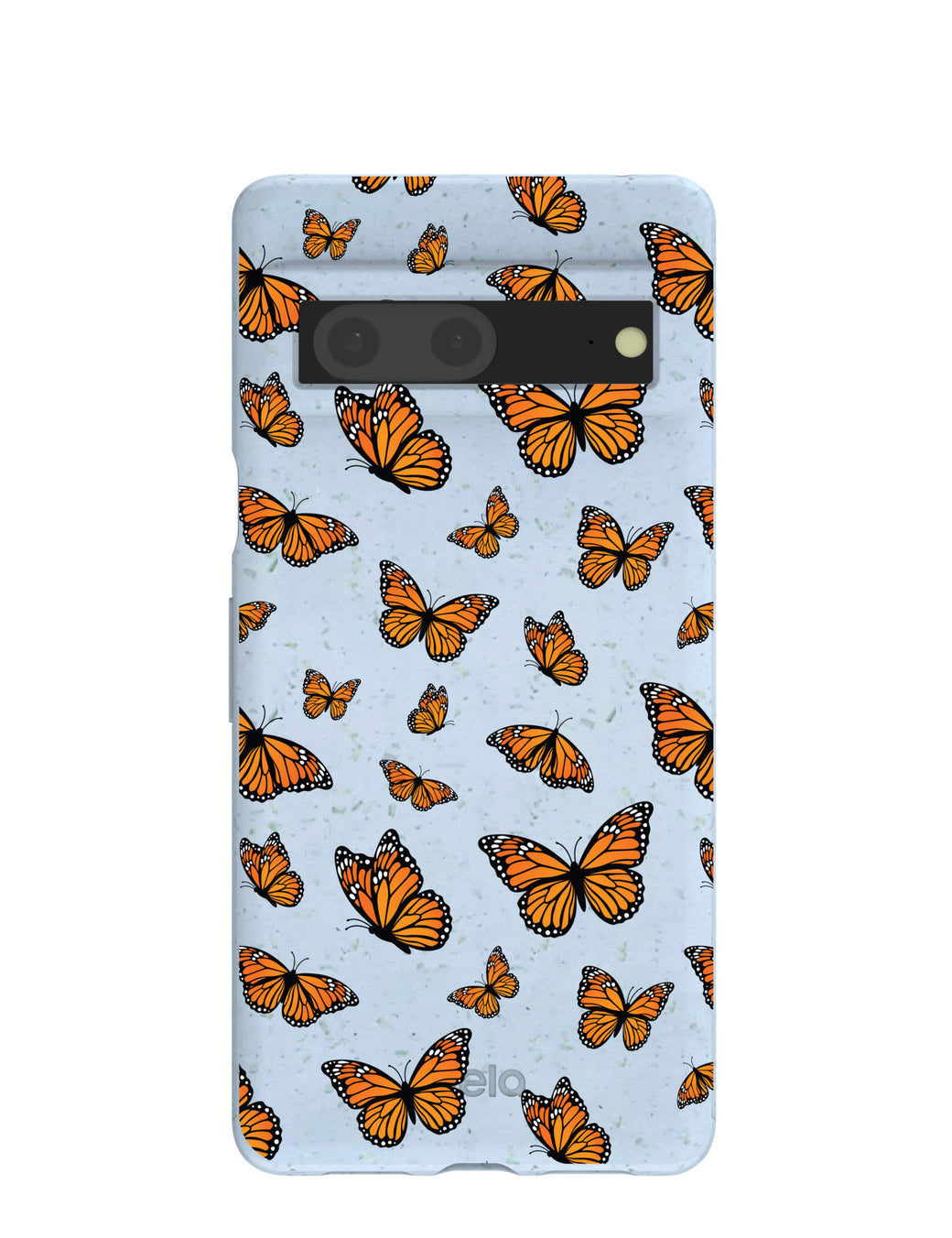 Powder Blue Monarchs in flight Google Pixel 7 Case