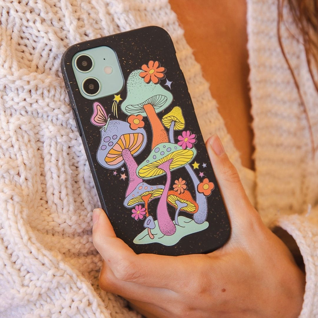 Black Magical Forest iPhone 12 Pro Max Case