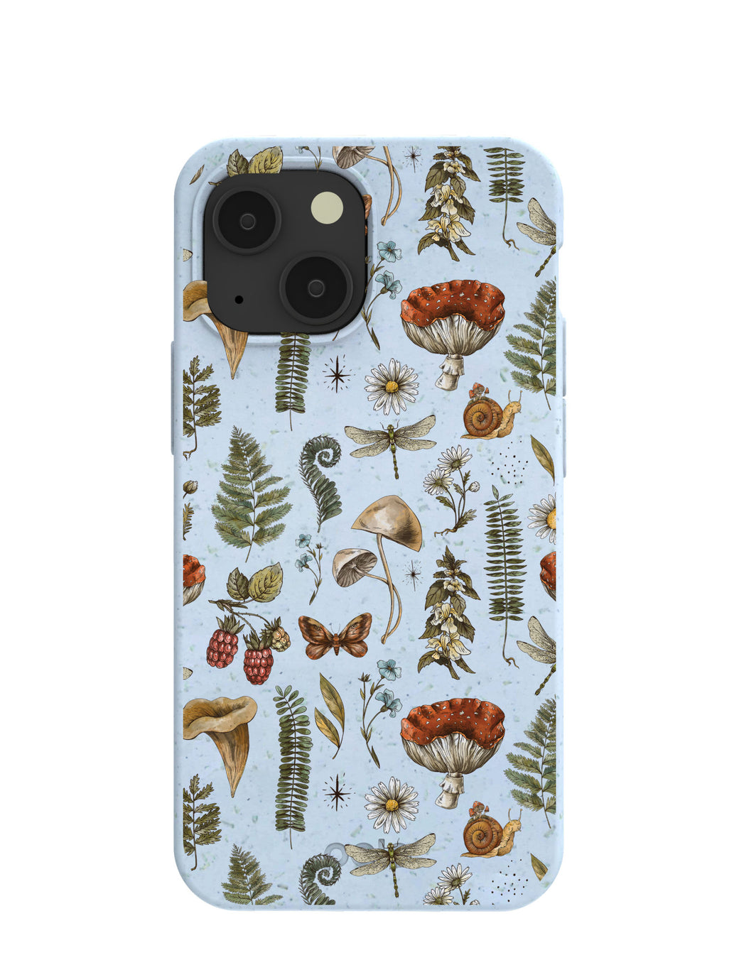 Powder Blue Nature walks iPhone 13 Mini Case