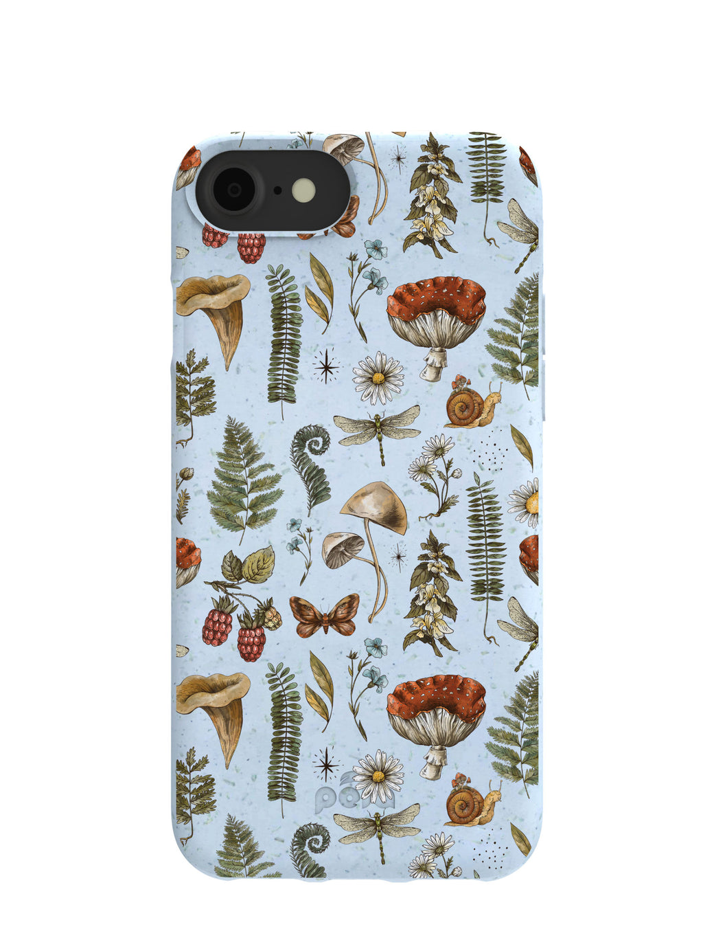 Powder Blue Nature walks iPhone 6/6s/7/8/SE Case
