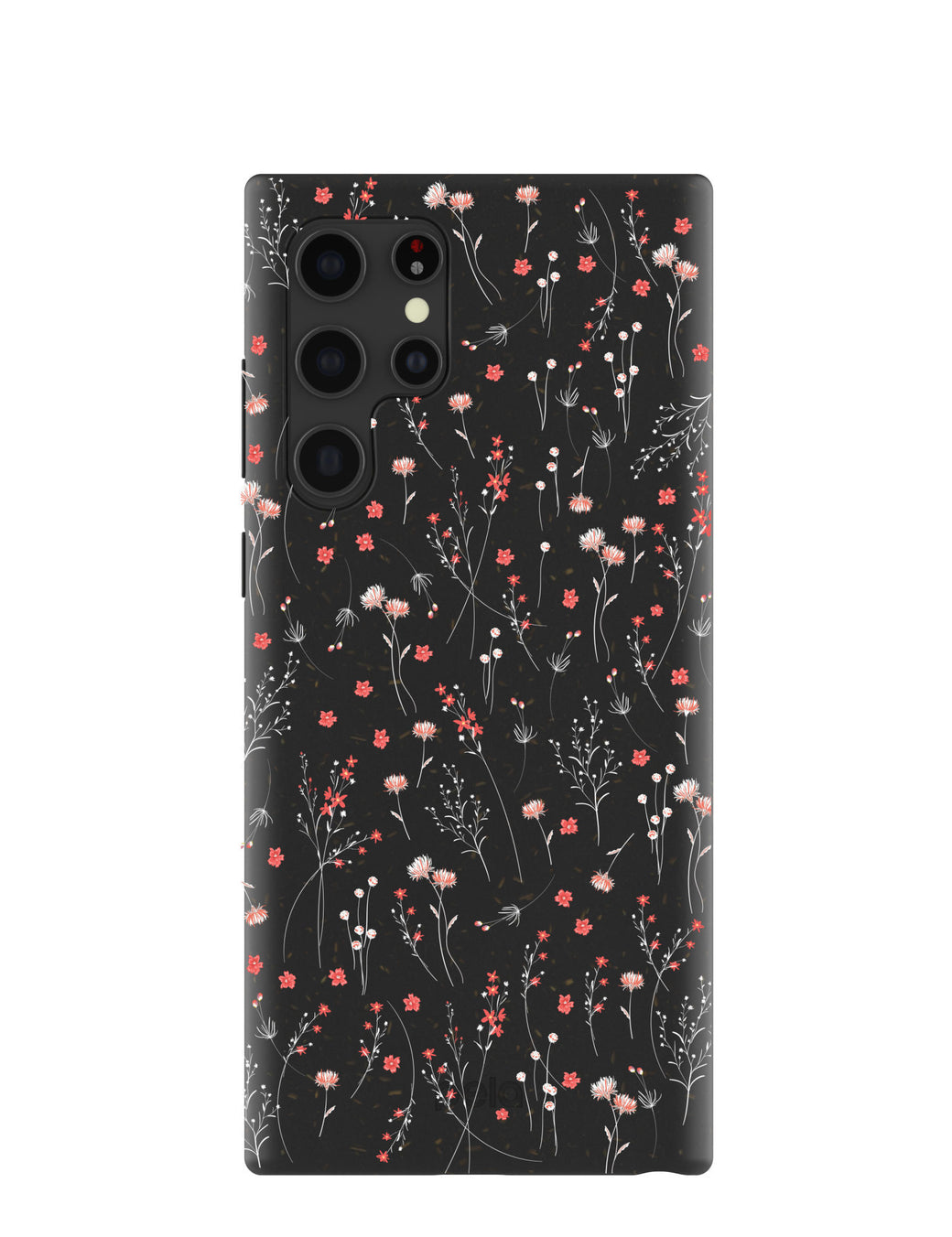 Black Night Garden Samsung Galaxy S22 Ultra Case