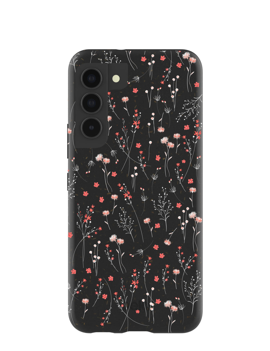 Black Night Garden Samsung Galaxy S22 Case
