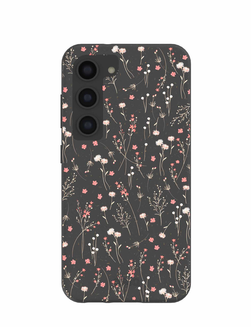 Black Night Garden Samsung Galaxy S23 Case