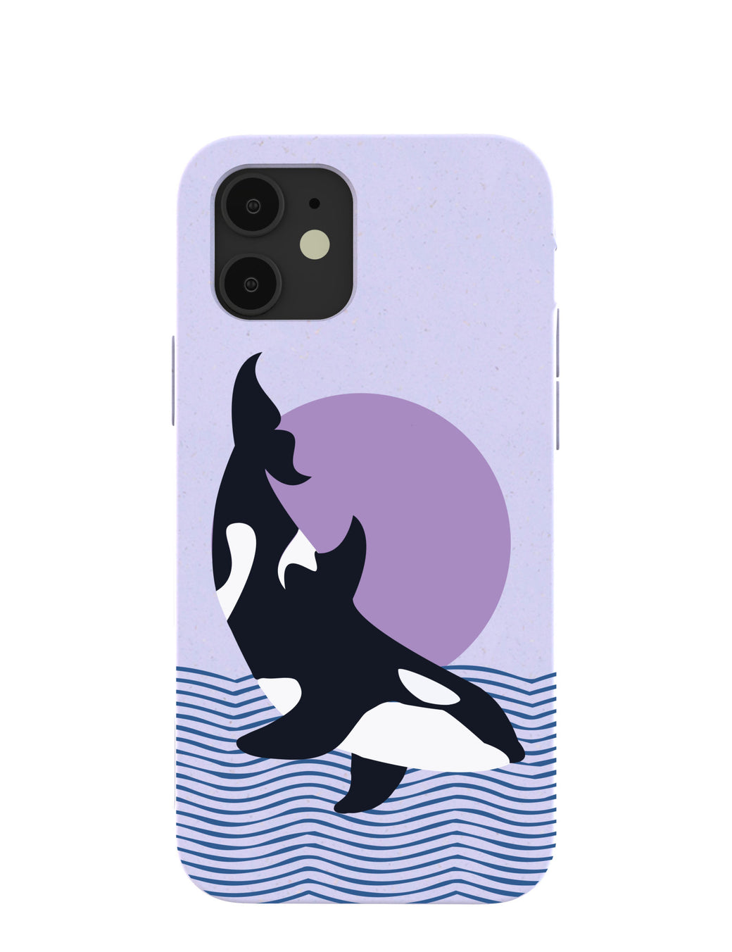 Lavender Orca iPhone 12/ iPhone 12 Pro Case