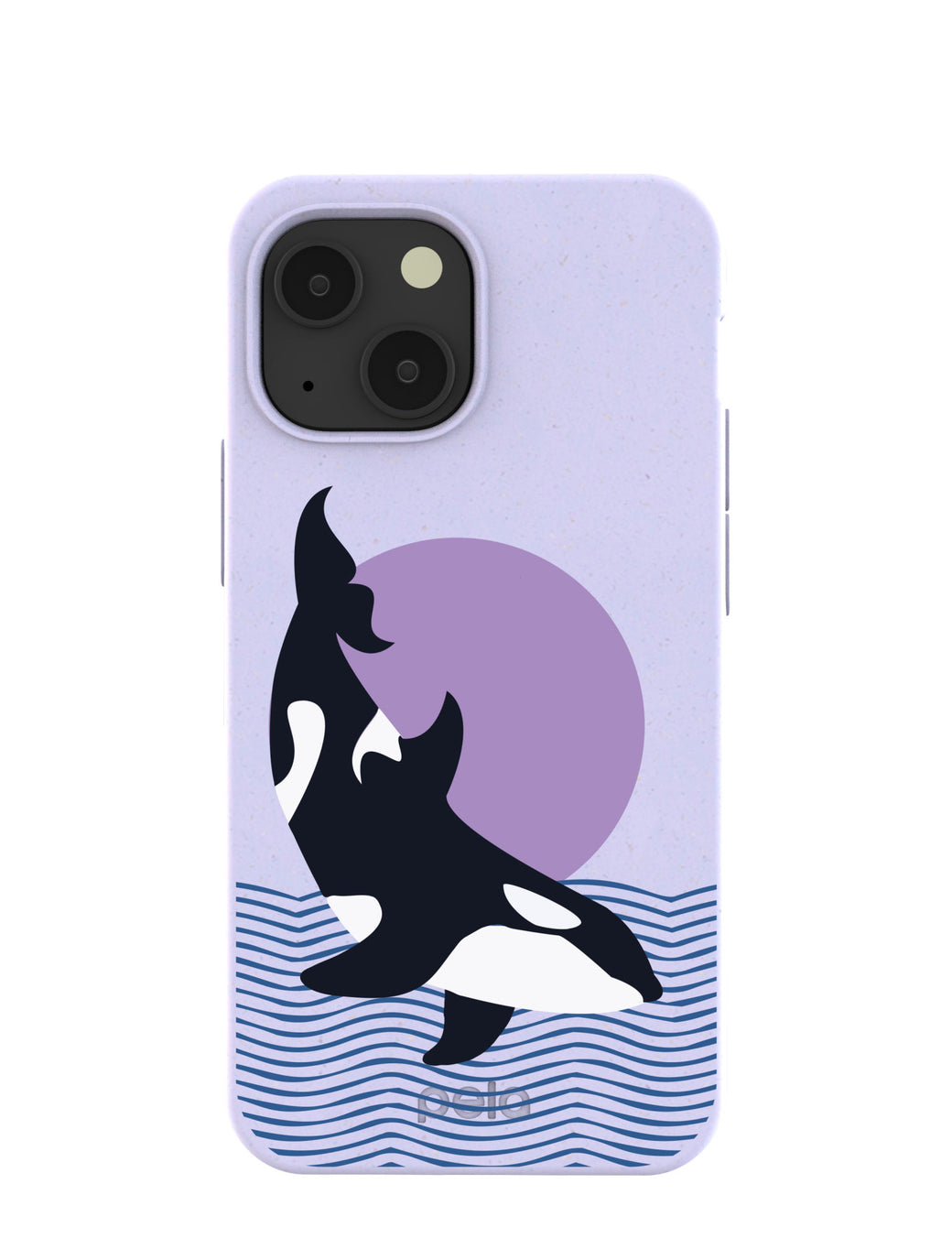 Lavender Orca iPhone 13 Mini Case