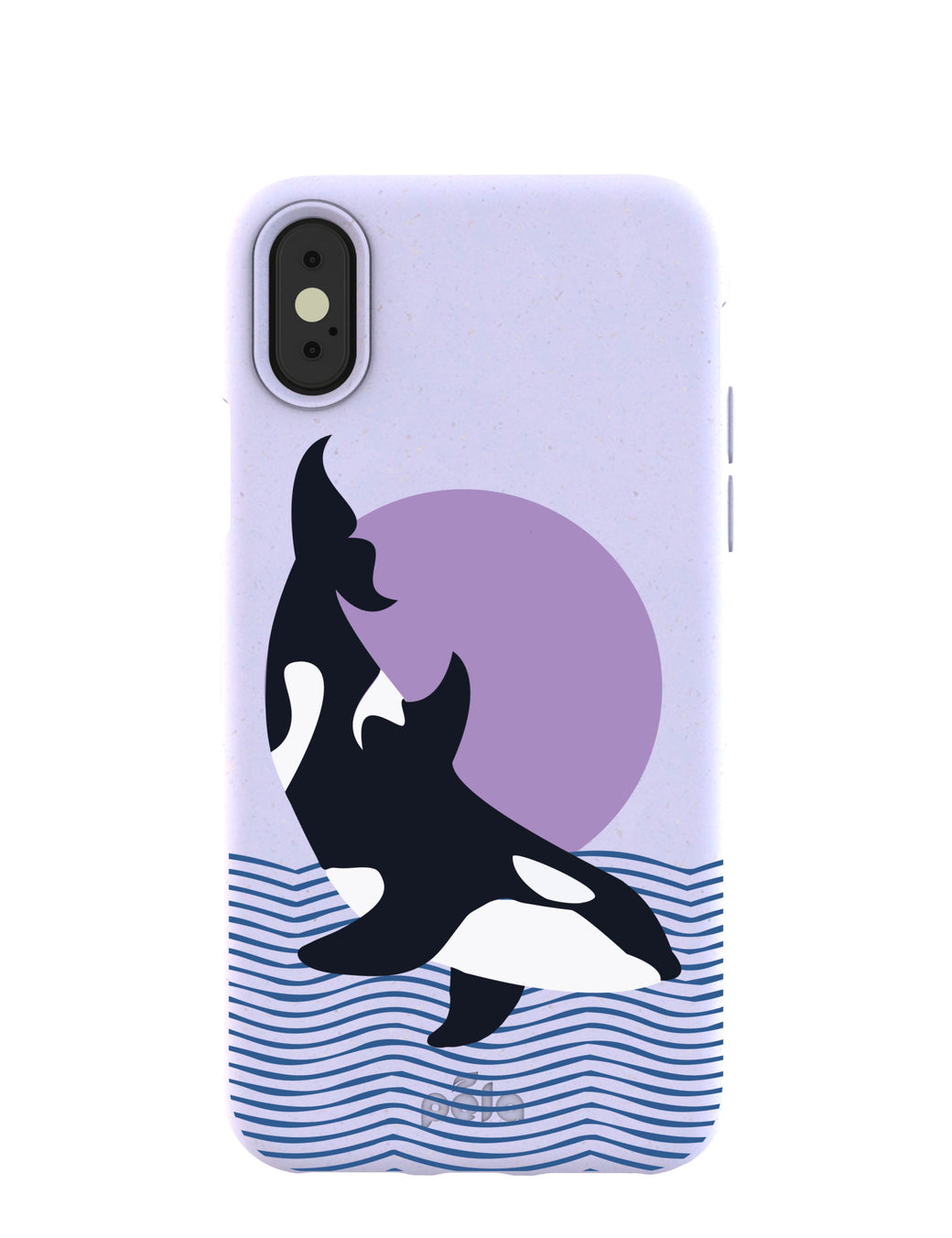 Lavender Orca iPhone X Case