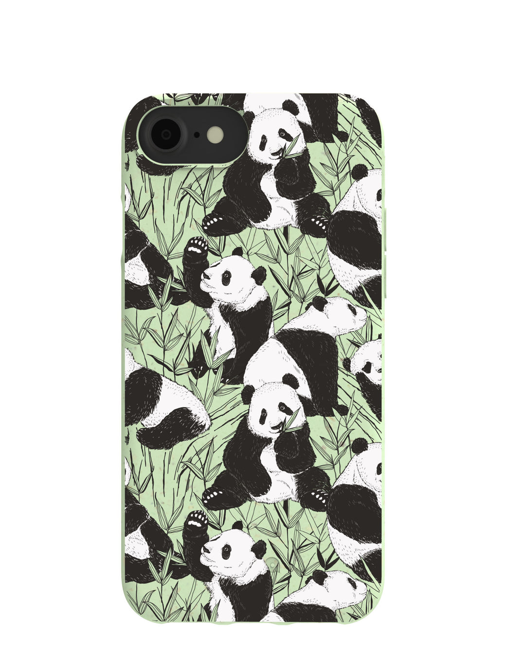 Sage Green Pandamonium iPhone 6/6s/7/8/SE Case