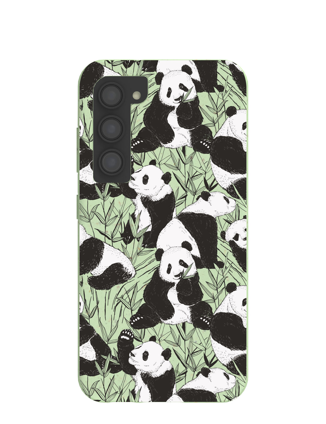 Sage Green Pandamonium Samsung Galaxy S23 Case