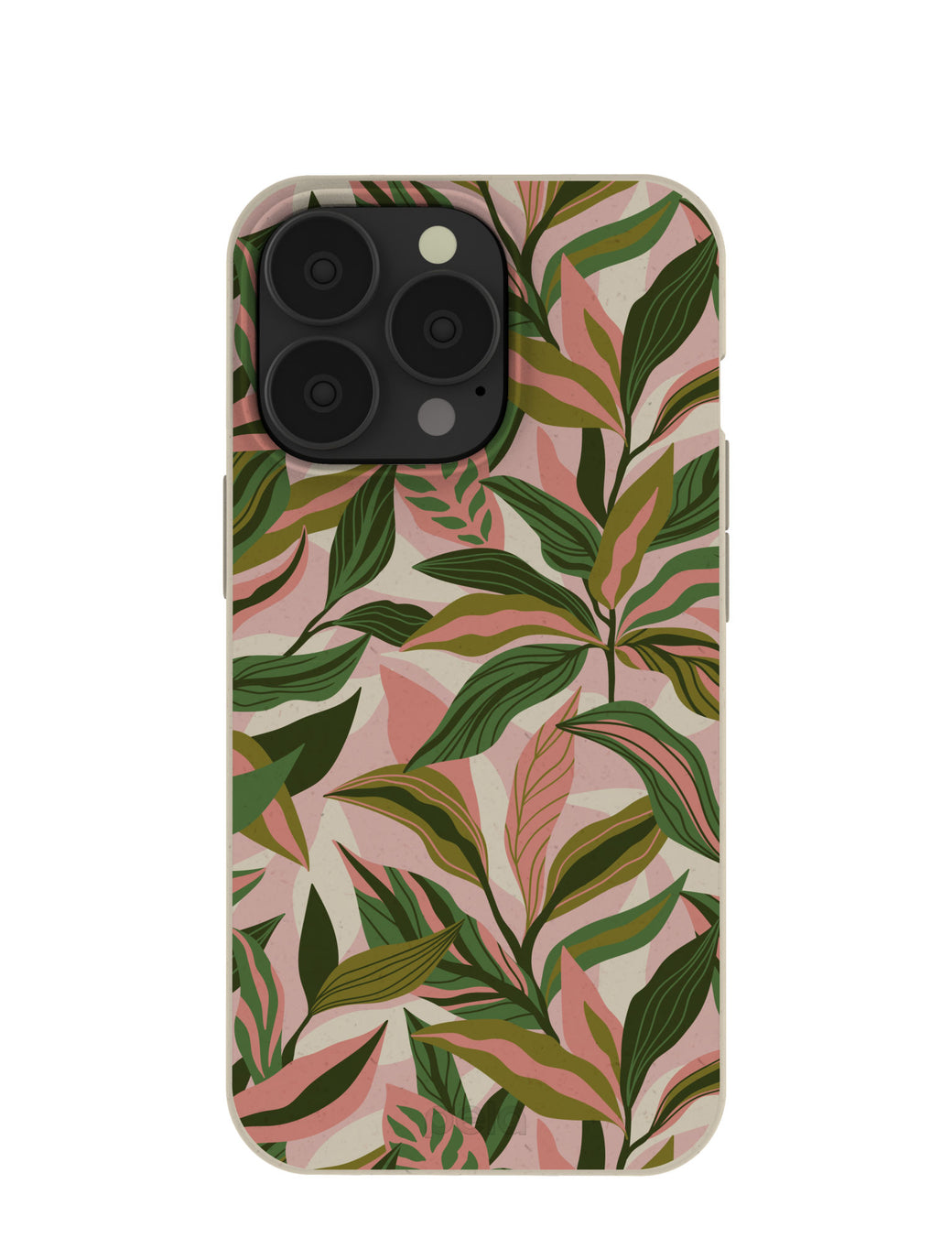 London Fog Pink Botanics iPhone 13 Pro Case