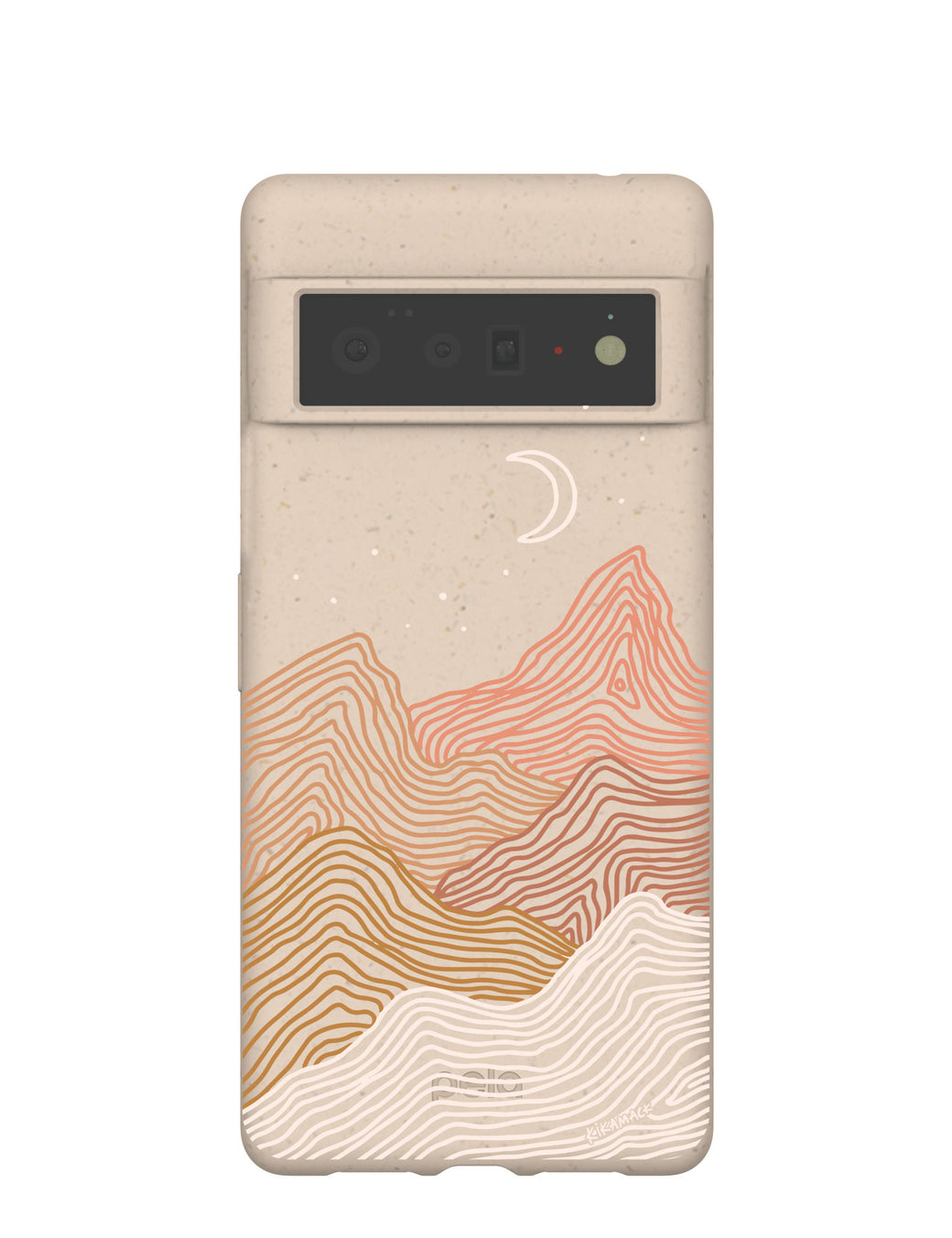 Seashell Pink Peaks Google Pixel 6 Pro Case