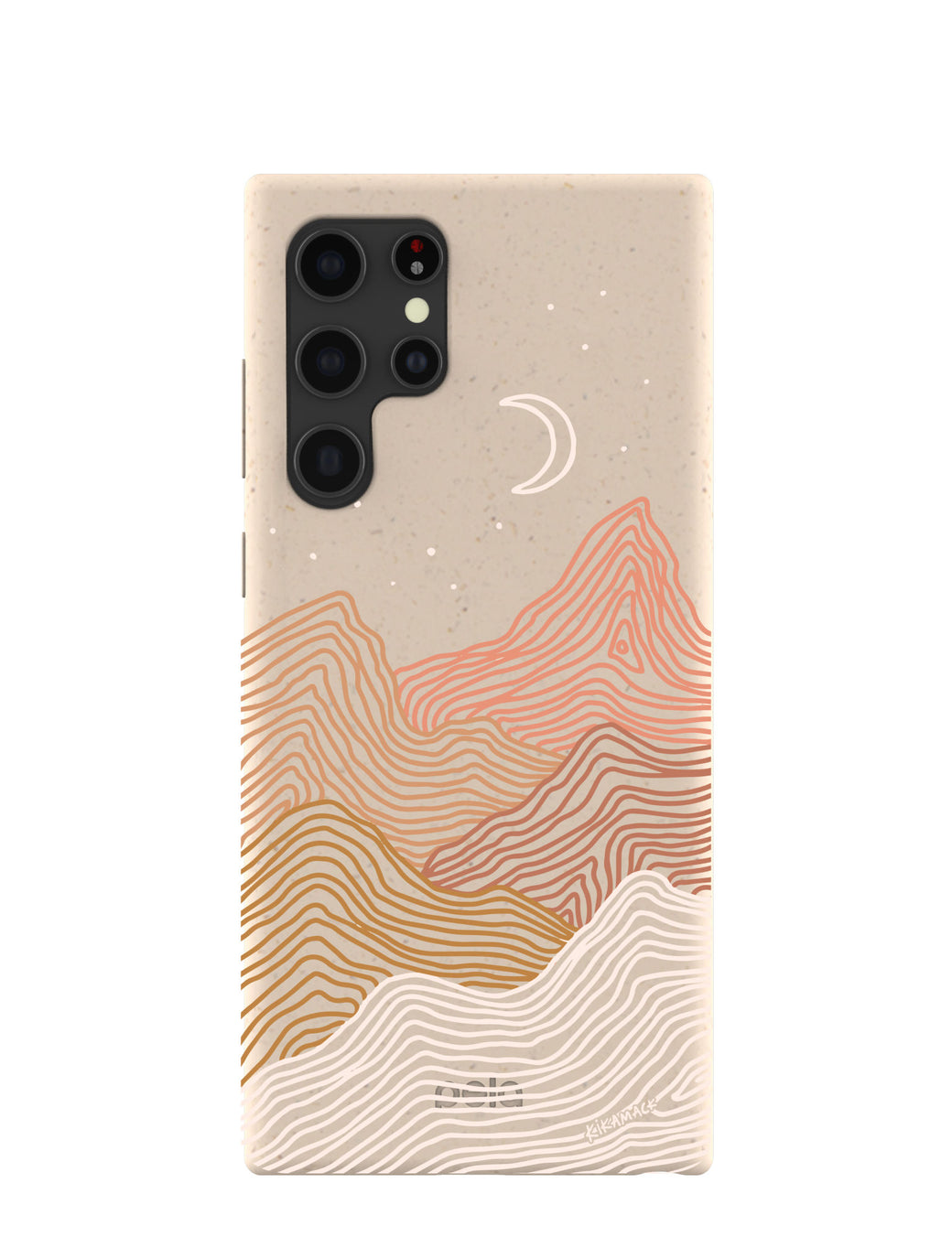 Seashell Pink Peaks Samsung Galaxy S22 Ultra Case