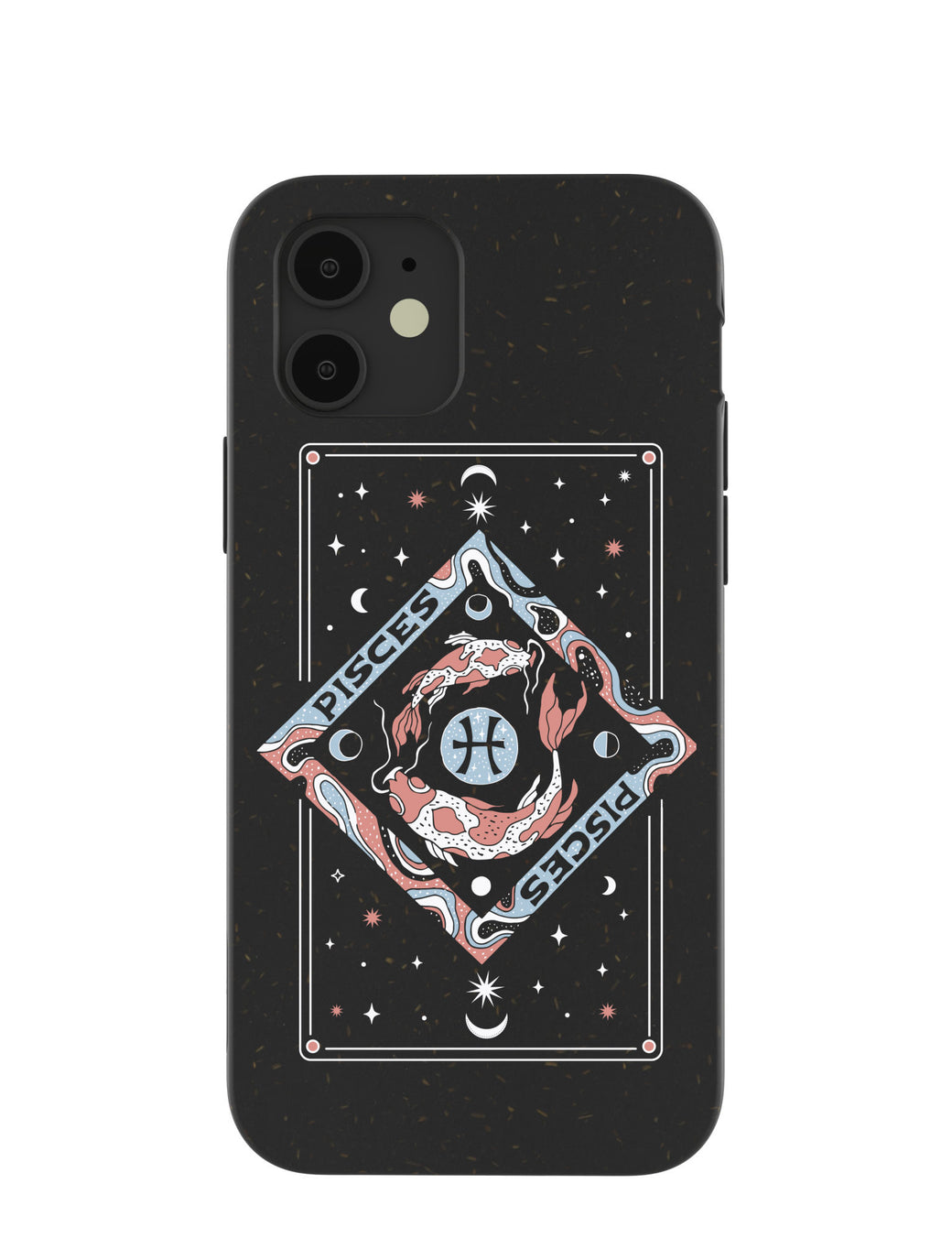 Black Pisces iPhone 12/ iPhone 12 Pro Case
